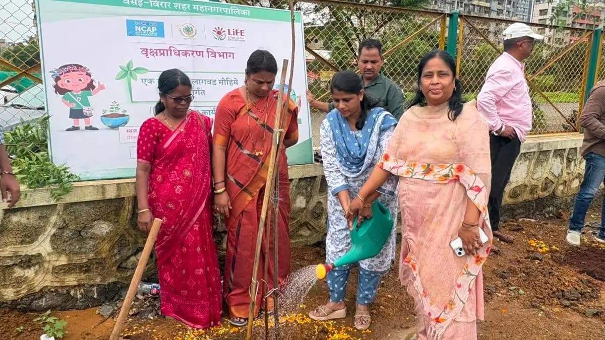 Tree Plantation Initiative:वृक्ष लागवडीचा महापालिकेचा संकल्प