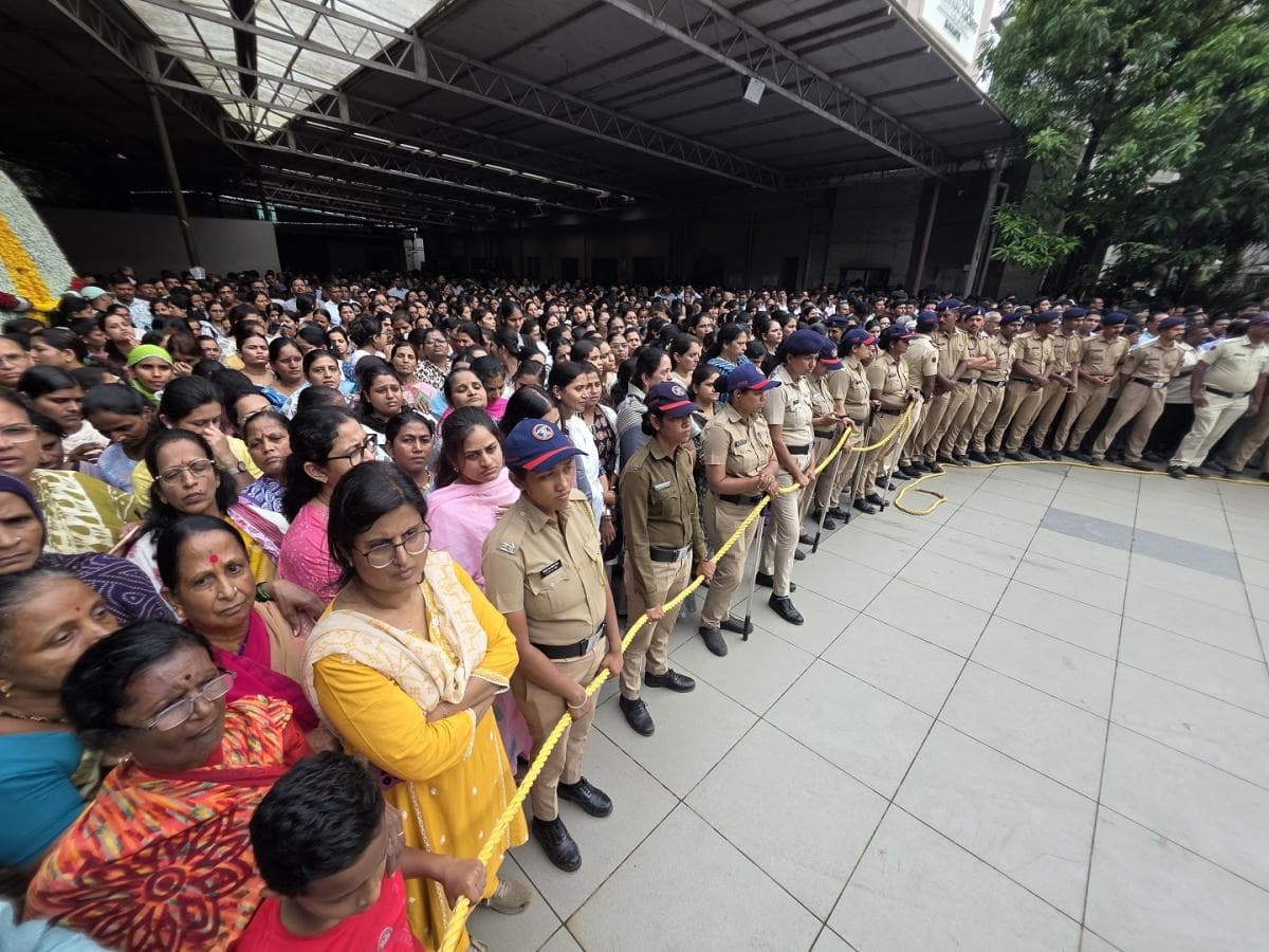Security arrangements for D. Y. Patil:कोल्हापूरमध्ये डॉ. डी. वाय. पाटील यांच्या अंत्यविधीसाठी चोख बंदोबस्त