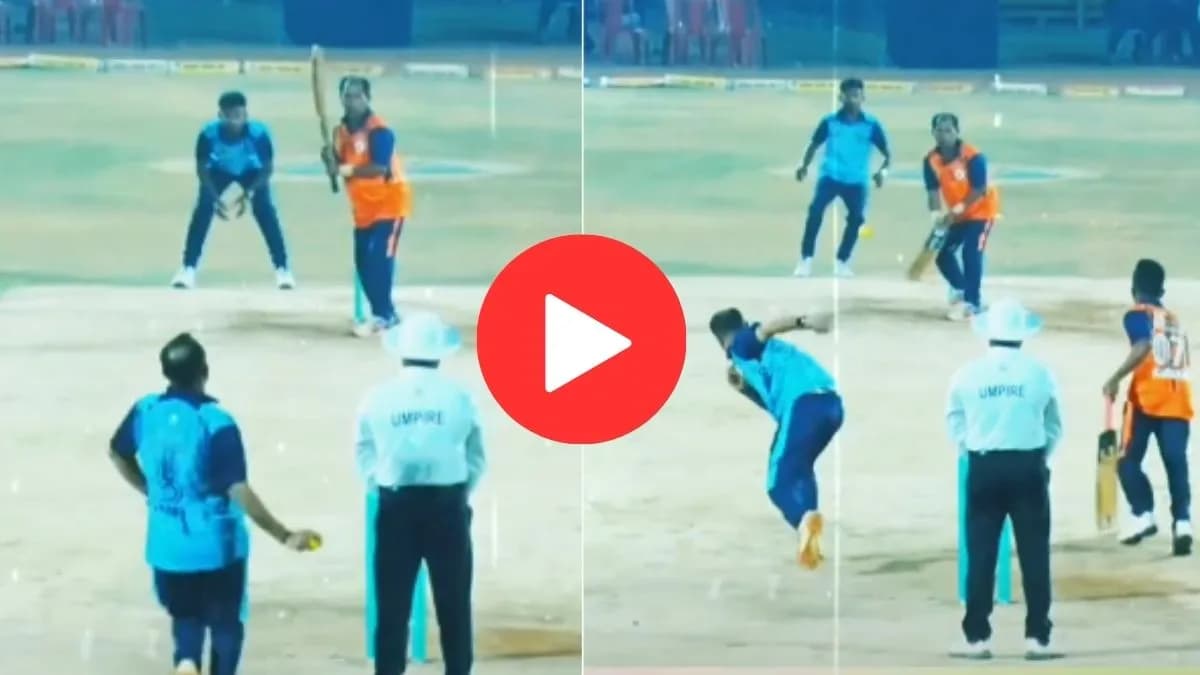 Viral Cricket Shot: सूर्यकुमार यादवच्या काकांचा ७२० डिग्री फटका