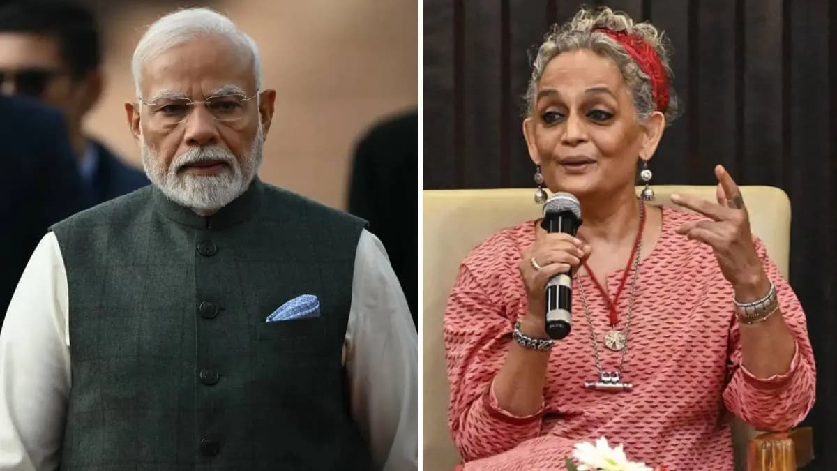 Arundhati Roy's Statement: अरुंधती रॉय यांची मोदींच्या प्रतिमेवर प्रतिक्रिया