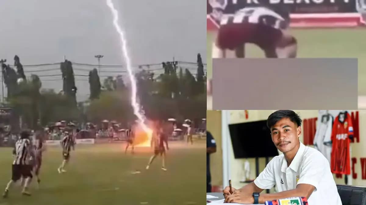 Tragic Football Incident: थायलंडमध्ये वीज कोसळून खेळाडूचा मृत्यू