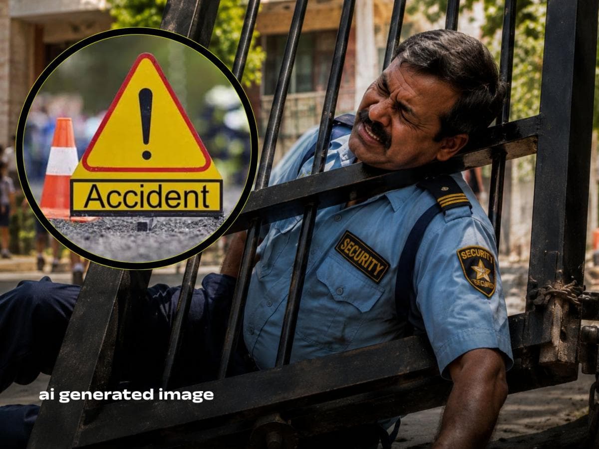 Incident at Podar International School: ताथवडेतील पोदार इंटरनॅशनल शाळेच्या गेट कोसळून सुरक्षारक्षकाचा मृत्यू