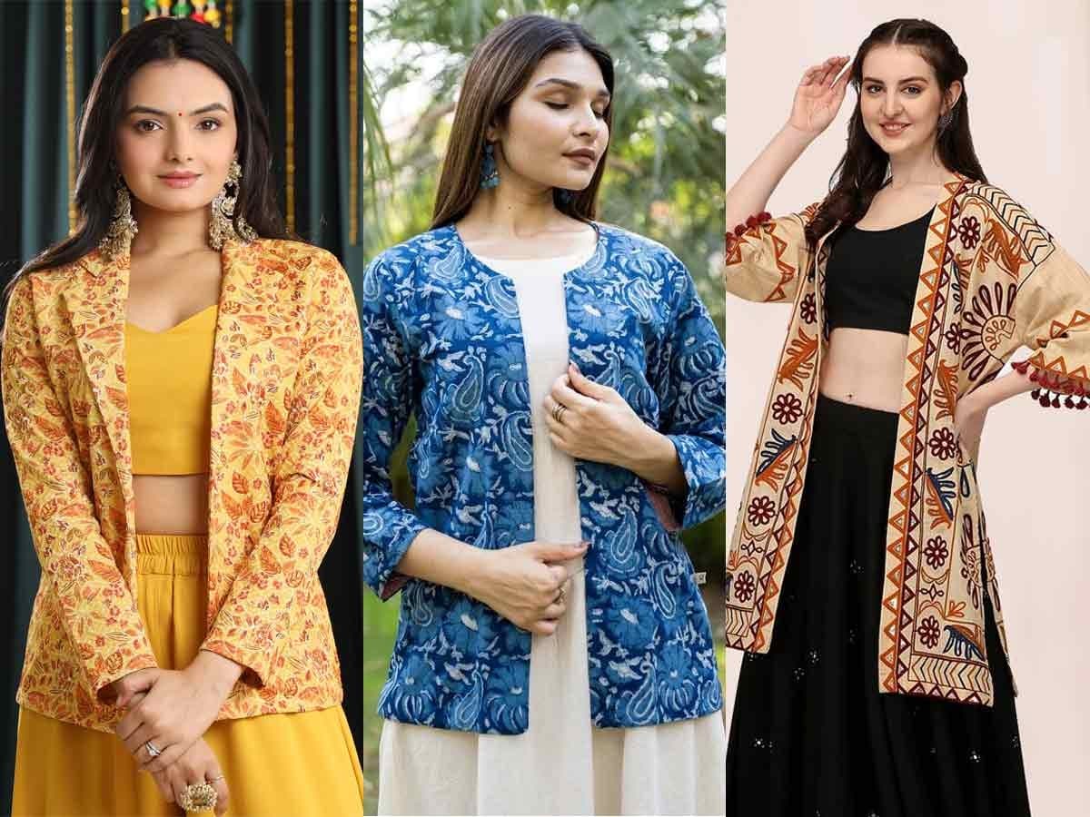 Festive Jackets Fashion: फेस्टिव्ह जॅकेट्सची नवी फॅशन, पाहा ७ सुंदर जॅकेट्स-तुमच्यावरुन हलणार नाही कुणाची नजर