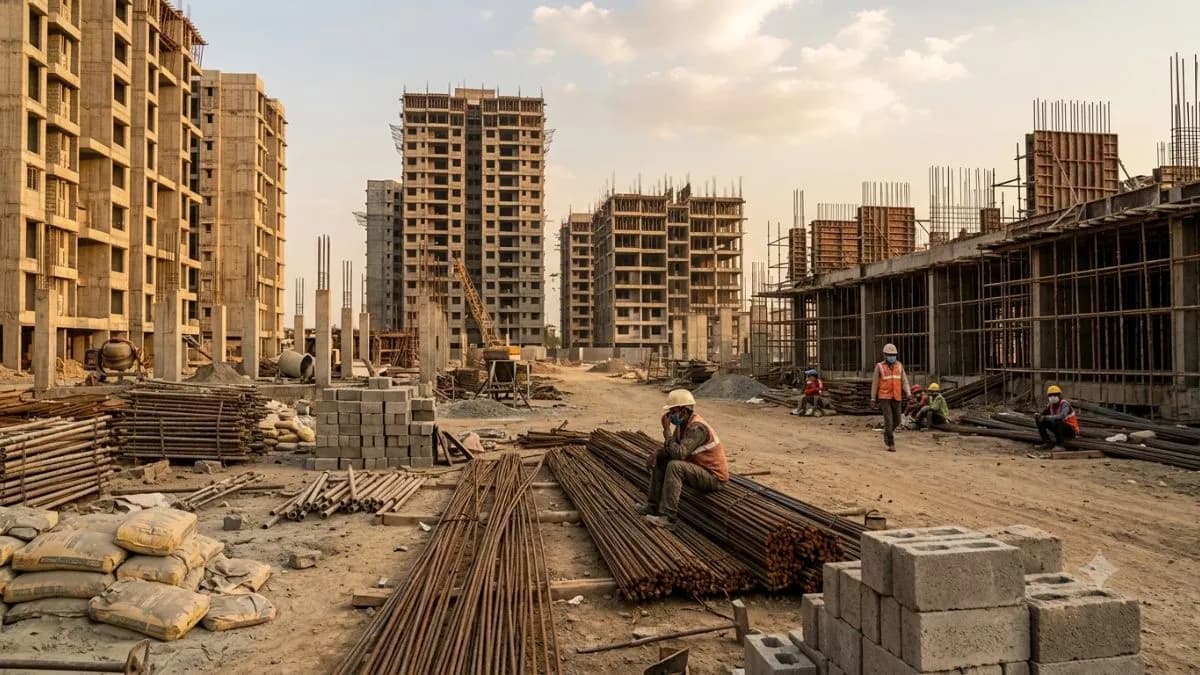 Construction Material Shortage Due to War:राज्यातील गृहप्रकल्पांना चार महिन्यांची मुदतवाढ