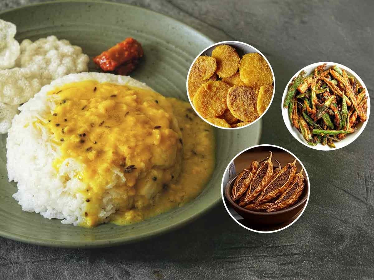 Maharashtrian Food: वरणभाताचा साधा बेत चमचमीत करणारे ६ पारंपरिक पदार्थ, प्रत्येक घास म्हणजे सुख!