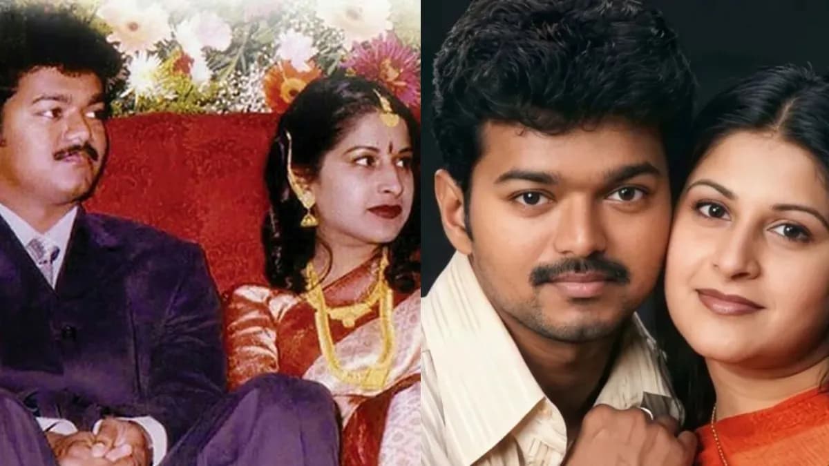 Thalapathy Vijay's Statement: 'आमचं लव्ह मॅरेज नव्हतं,' थलपती विजय यांनी पत्नी संगीताबरोबरच्या नात्याबद्दल केलेलं वक्तव्य