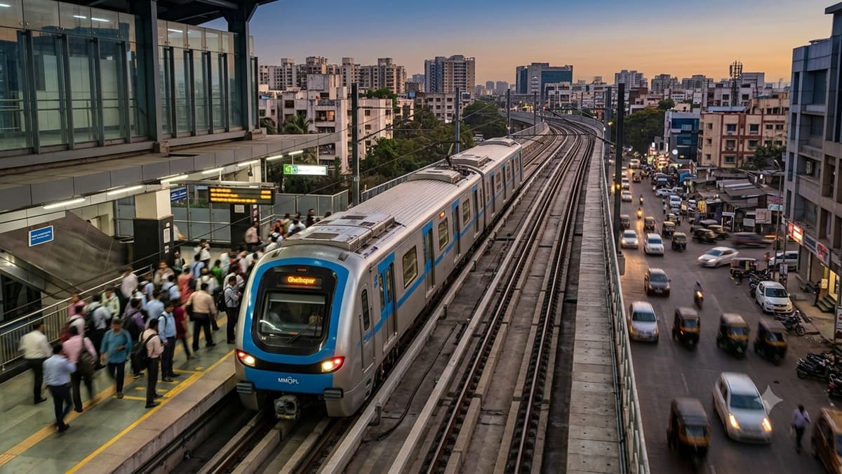 Metro Service Update: घाटकोपर - अंधेरी मेट्रो सोमवारपासून धावणार
