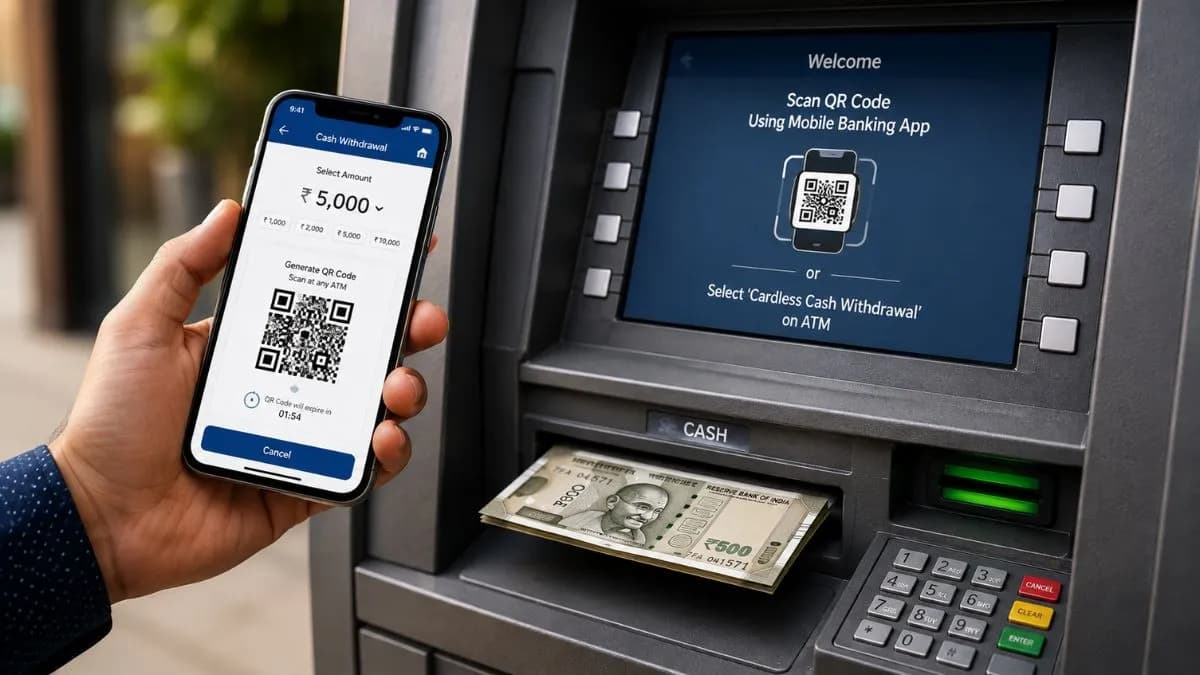 UPI ATM Cash Withdrawal: डेबिट कार्डशिवाय ATM मधून पैसे काढण्याची प्रक्रिया