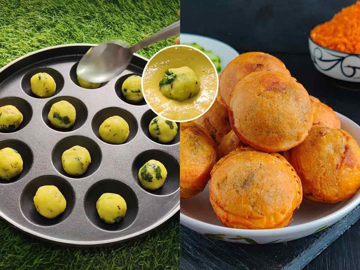 Delicious Potato Vada: चमचाभर तेलात आप्पे पात्रात करा खमंग बटाटेवडे!