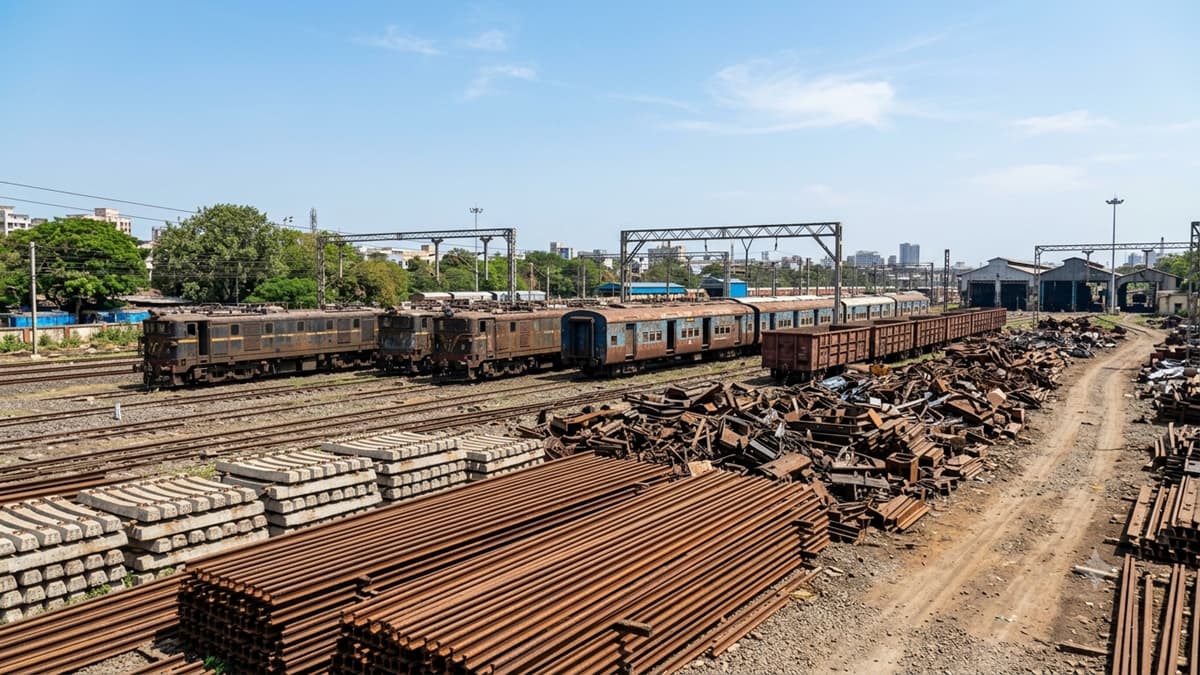 Scrap Sales Surpass 202 Crores: भंगार विक्रीतून २०२ कोटींचा टप्पा पार