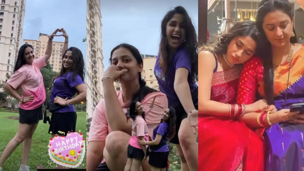 Birthday Wishes from Tejashree: तेजश्री प्रधानची पूर्णिमाला वाढदिवसाच्या शुभेच्छा