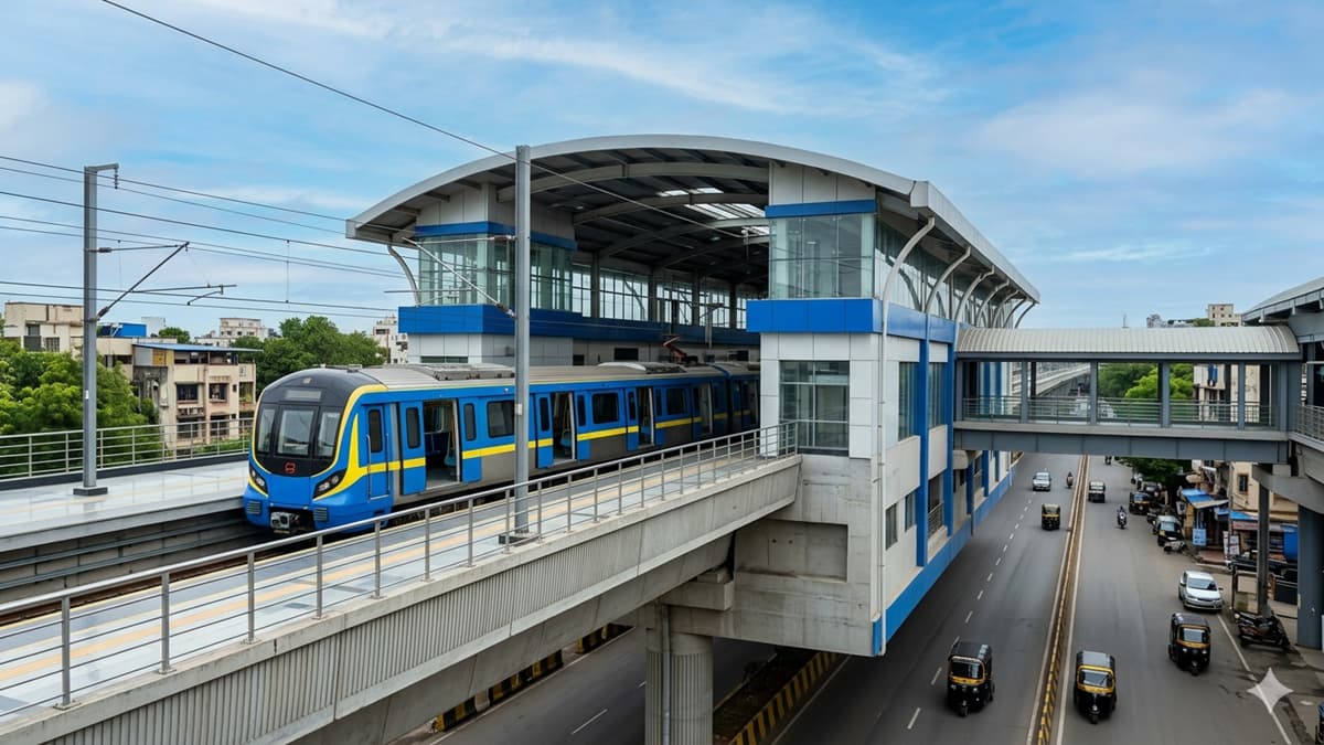 Metro Expansion in Navi Mumbai:नवी मुंबई मेट्रोचा विस्तार; १७.०९ किमीच्या विस्तारित मेट्रो १ अ व २ मार्गिकेचा प्रस्ताव महिनाभरात केंद्राकडे
