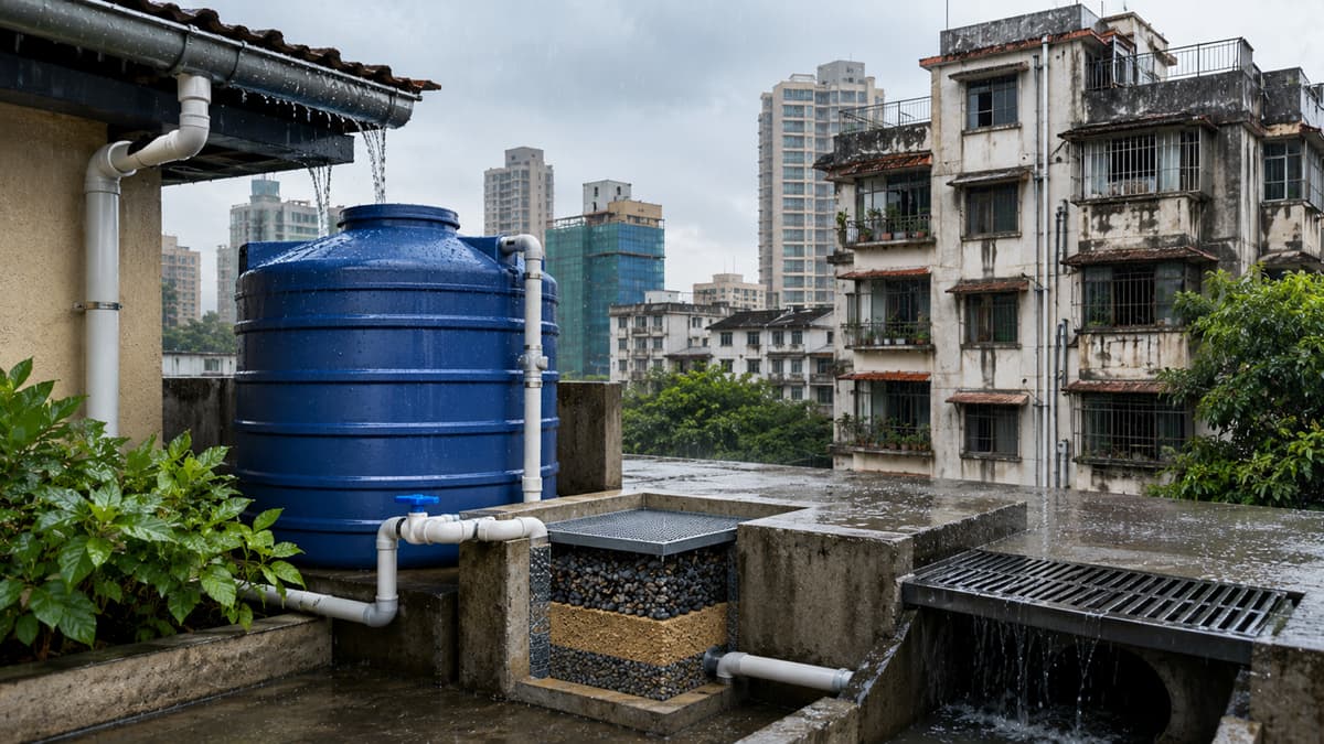 New Policy for Rainwater Harvesting in Old Buildings: जुन्या इमारतींमध्ये रेनवॉटर हार्वेस्टिंगसाठी नवीन धोरण